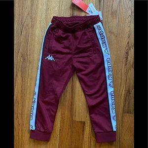 Burgundy kappa pants